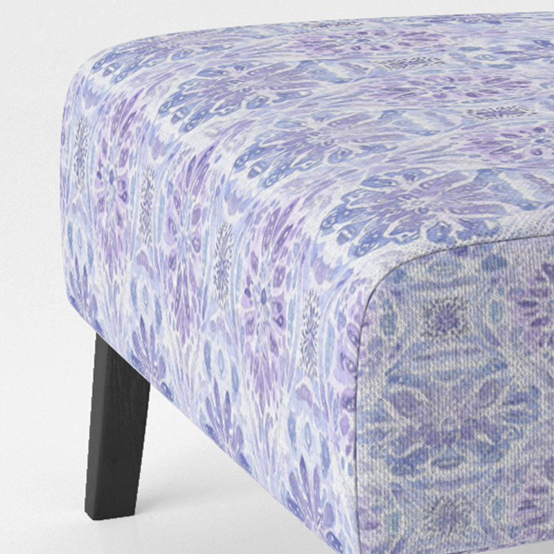 Fauteuil de chambre Boho, Pantoufle sans accoudoirs
