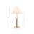 Two Tone Pull-chain Table Lamp