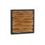 Art textuel sur bois
