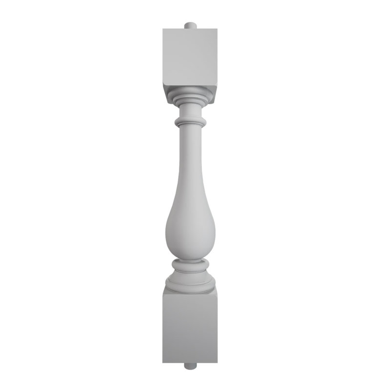 Balustre Fiberthane 700 Series, apprêté en usine, H 30 po x l 5 po x P 5 po