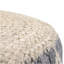 Pouf rond Edgeley - gris / naturel-1390562286