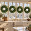 Guirlande de Noël artificielle de 61 cm (24 po) avec feuillage de cyprès dense, guirlande de faux pin réaliste pour foyer, escalier, guirlande de verdure simple pour décoration de Noël intérieure et extérieure, guirlande de verdure vierge à faire soi-même pour les fêtes-139025090