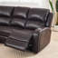 Canapé modulaire inclinable électrique en cuir 7 pièces avec rangement, porte-gobelet et DEL 7 pièces-2008053692