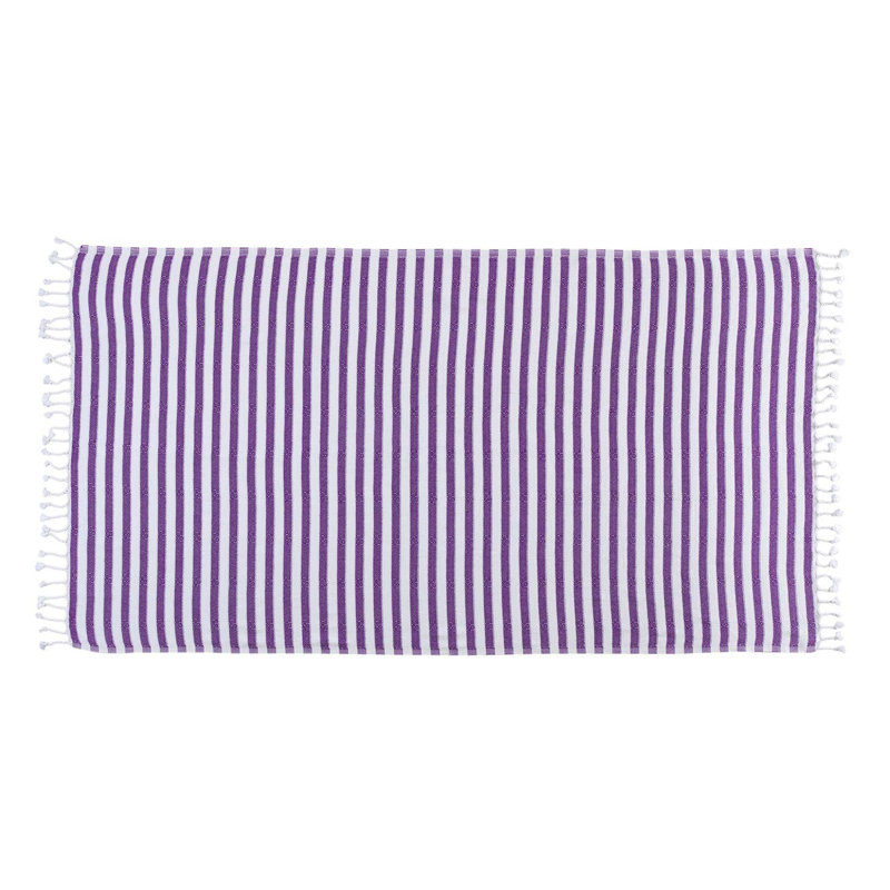 Serviette de bain Kafthan Gocek, Purple Zebra