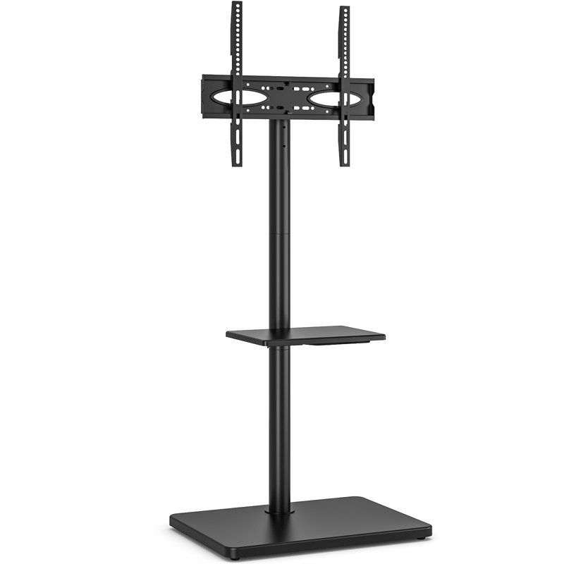 Pedestal TV Stand, Black