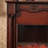 Walnut Solid Wood Electric Fireplace