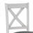 Gracie Oaks Cross Back Upholstered Dining Chair-1505396105