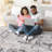 Collection 5X7 Cream/Brown /Abstract Non-Shedding Living Room Bedroom Dining Home Office Stylish And Stain Resistant Area Rug-57092133