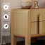Ensemble de 2 tables de chevet modernes en bois avec tiroirs Adora-1017561383