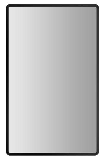 Miroir de salle de bain Lirin, 22"