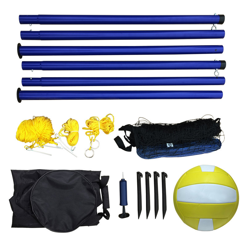 Ensemble de jeu de filet de volleyball portable Hathaway