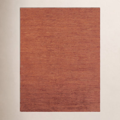 Schwenzer Sunset Ember Hand-Knotted Wool Area Rug