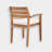 Nikkita 8 - Person Acacia Solid Wood Patio Dining Set Rectangular Table with Cushions Included