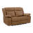 Wyatt 895L Leather Loveseat in Butternut -411560952-413061825