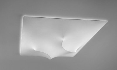 In And Out Fabric Flush Mount