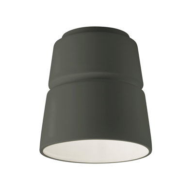 Logan 8" Single Light Flush Mount