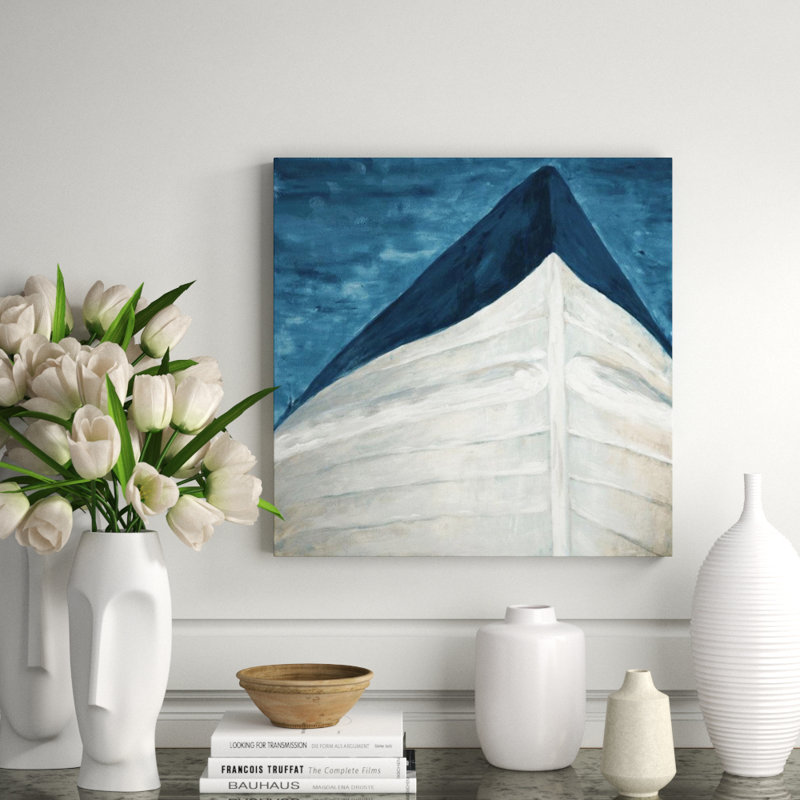 Mediterranean Boats II Print by Barclay Butera, Plexi, 36" H x 36" W x 1.5" D