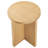 Silas Round Mango Wood Side Table In Natural-93249714