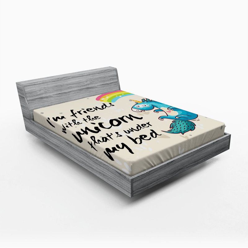 Cartoon Fitted Sheet, Full Fitted Sheet