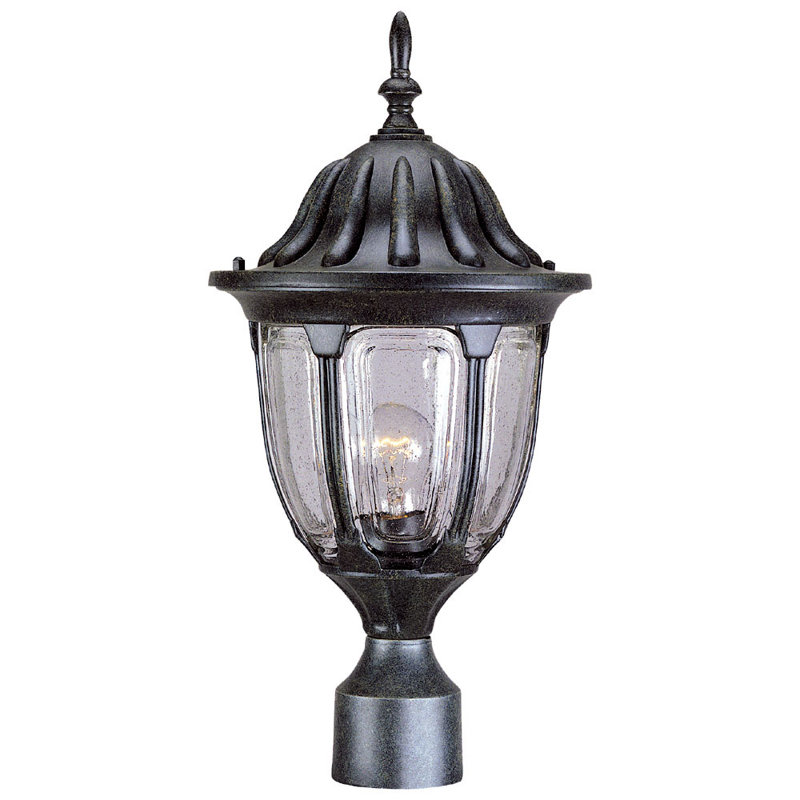 Pritchard Lantern Head, Matte Black/Clear Seed