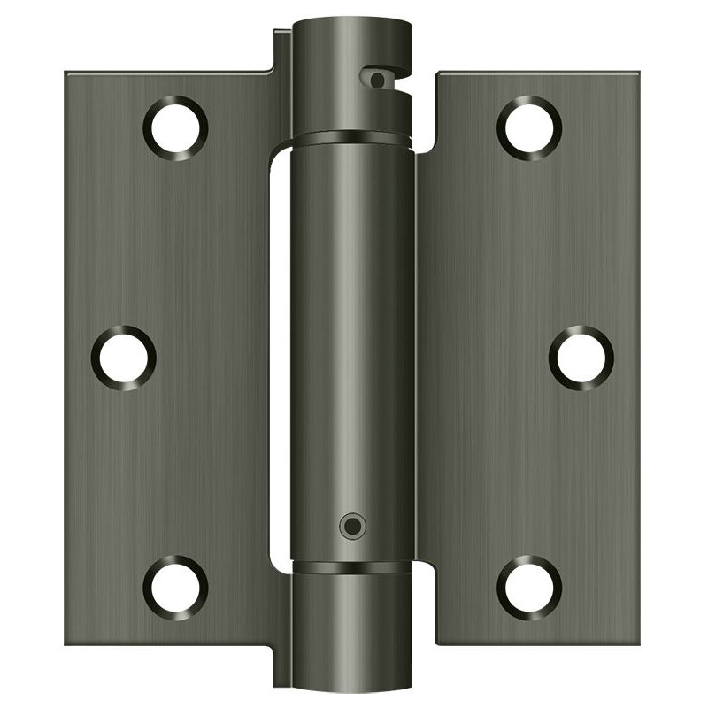 64'' x 64'' Steel Surface Mount Hinge, Antique Nickel