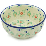 Falling Leaves Stoneware Rice Bowl