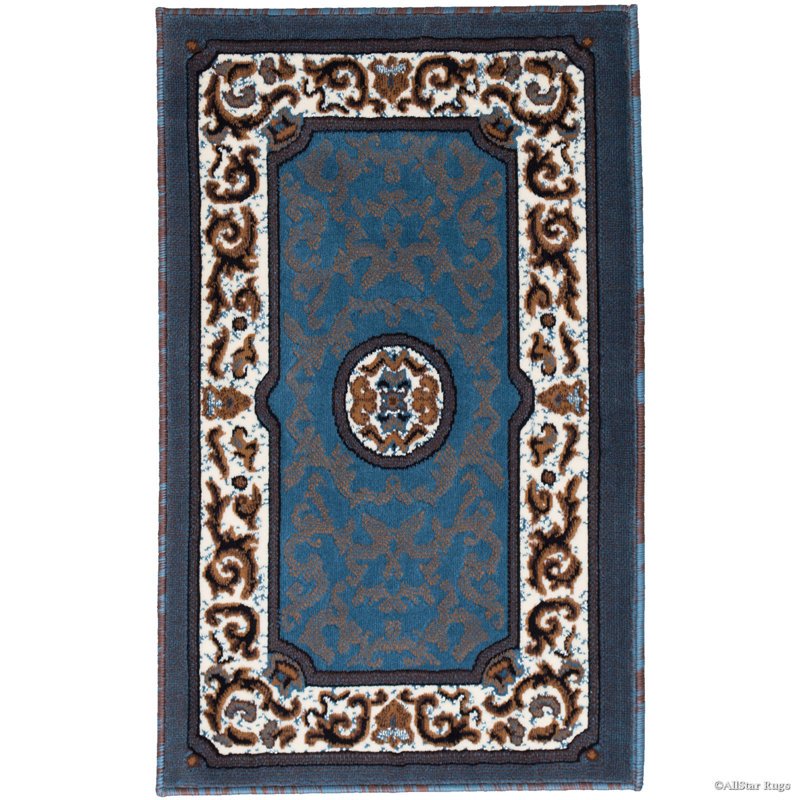 Andrews Indoor Doormat, Light Blue