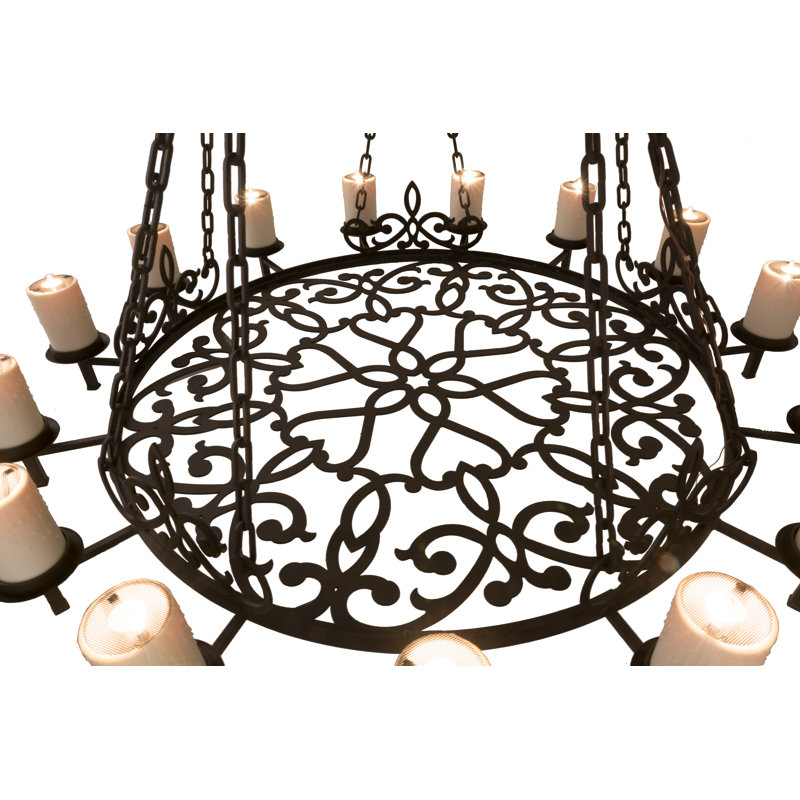 Rustic Lodge 30 - Light Chandelier