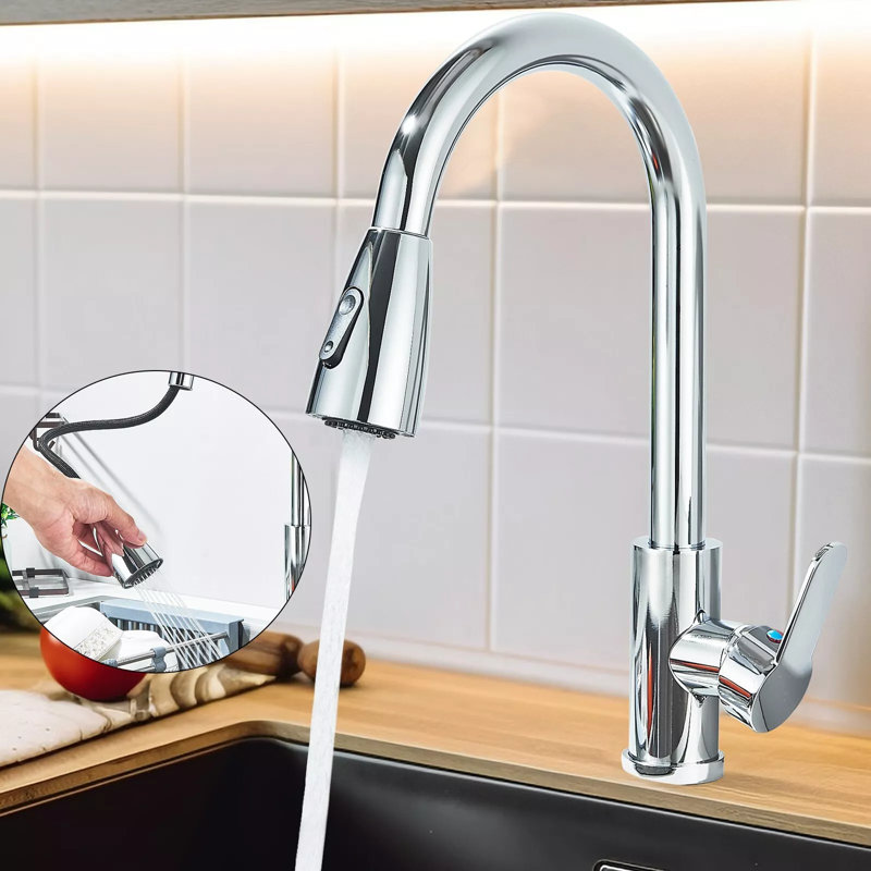 Moverlesenk Kitchen Faucet Side Spray