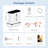 1-6L Adjustable Oxygen Generator Para Home Use Dual Modos OX Machine with Timing Funcion with SOS CAll