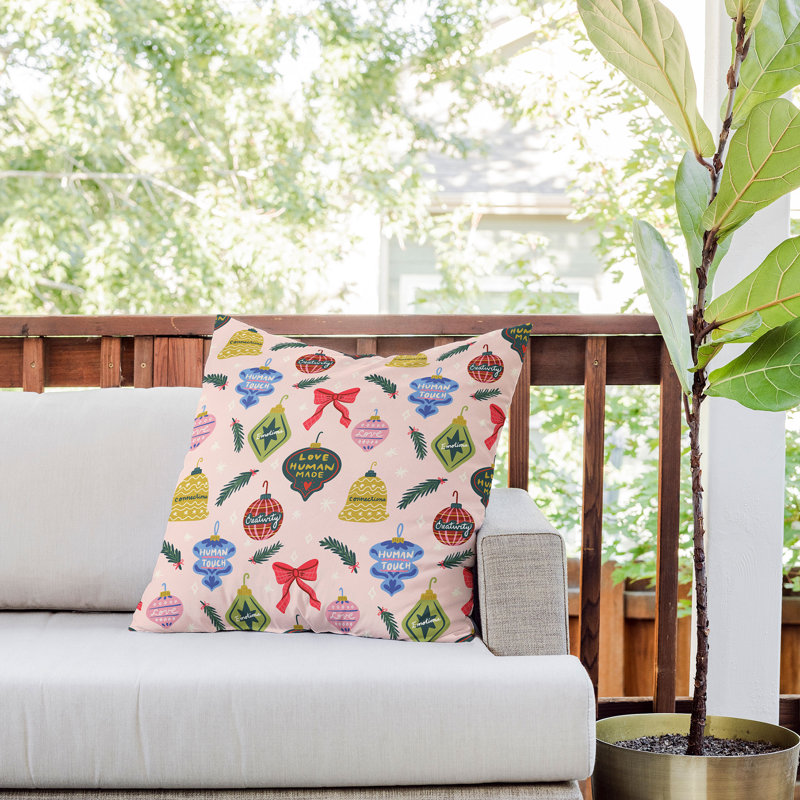 Coussin extérieur Design par Spark Love, 20 po x 20 po