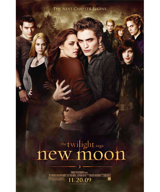 La nouvelle lune de la saga Twilight, H 18 po x l 12 po