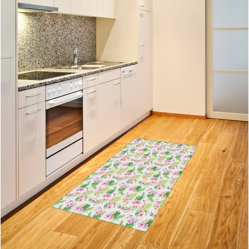 Luau High Density Long Fiber Poly Threads Decorative Area Rug Carpet, Rectangle 4' x 5'8"