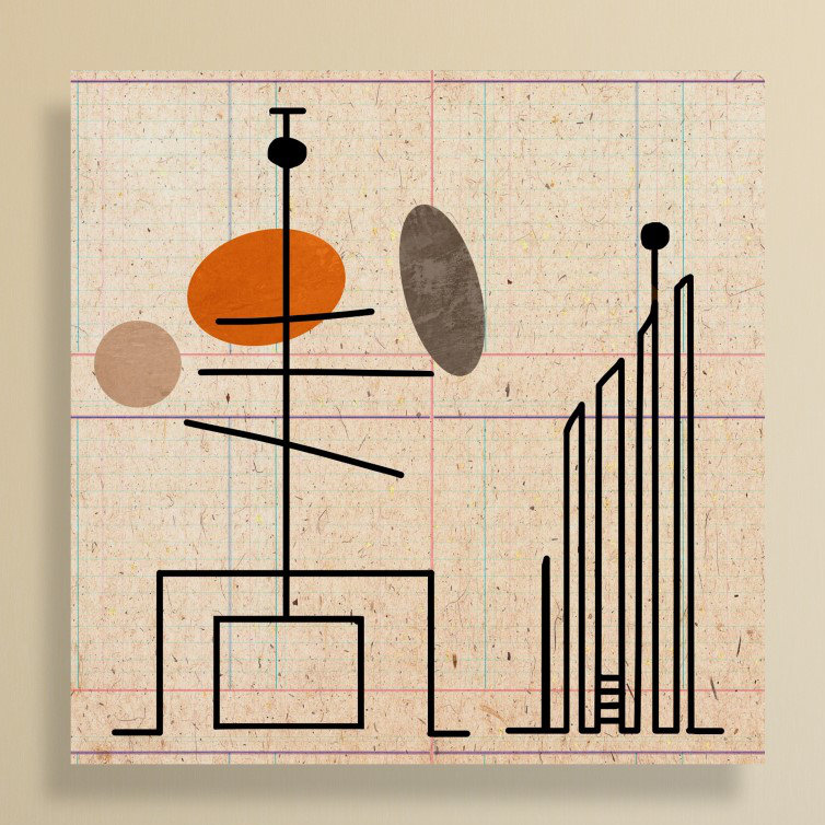 Modern & Contemporary, 16" H x 16" W x 1.5" D