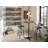 Mabel Counter Stool with Metal Frame-29393998