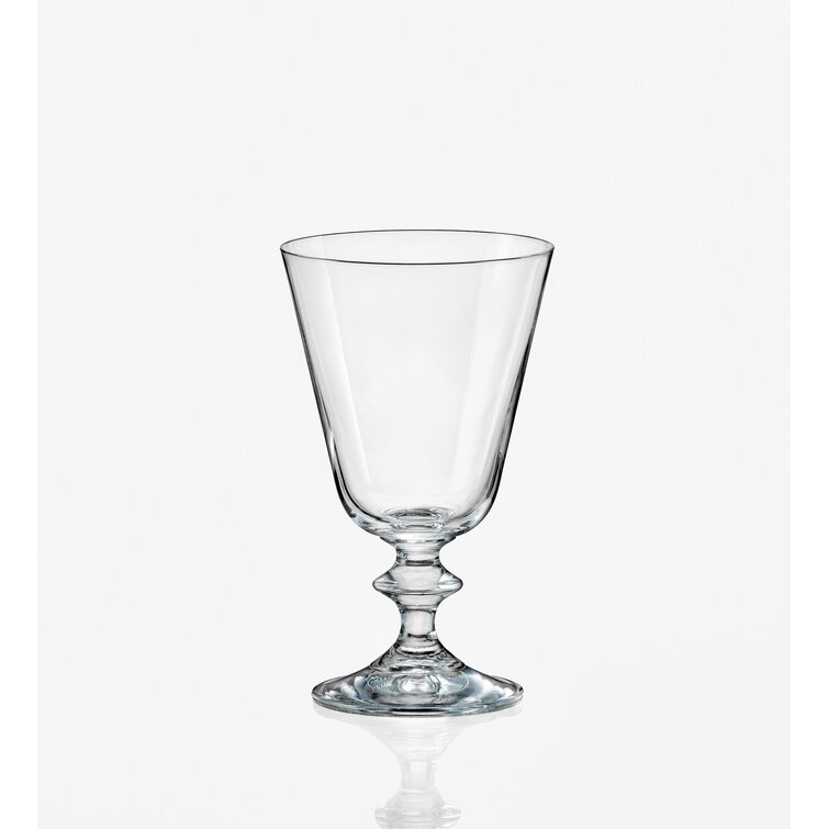 Smarty Had A Party 8 oz. Crystal Cut Plastic Wine Glasses (48 Glasses)