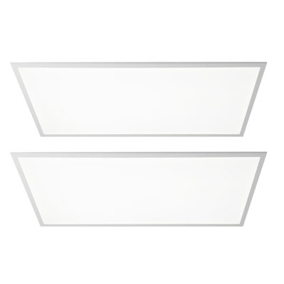 Teja Dimmable Rectangle Flat Panel Ceiling Light