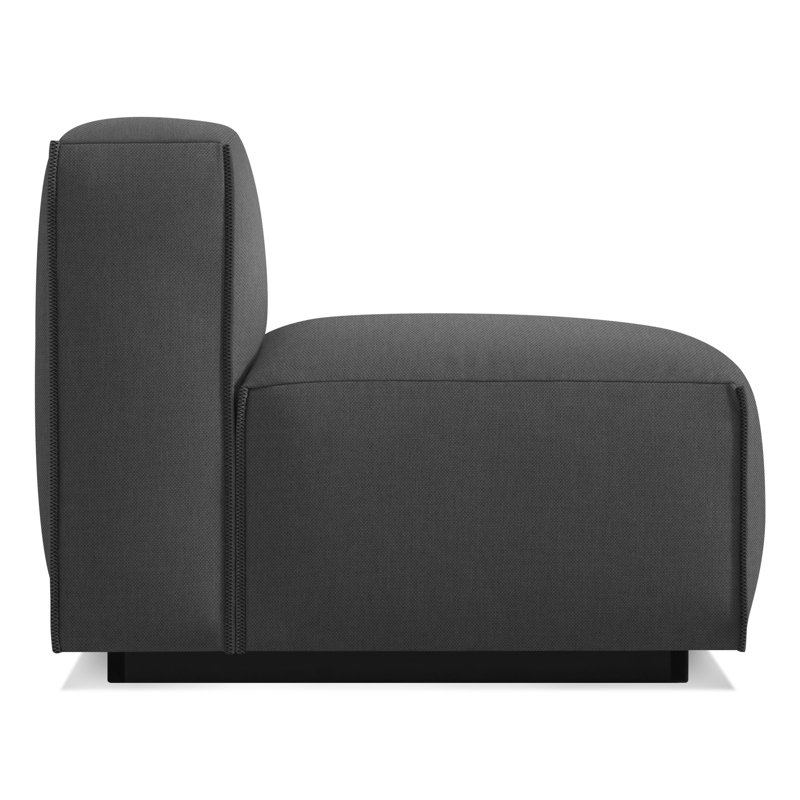 Cleon Slipper Chair, Maharam Meld in Panda