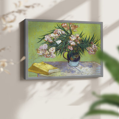 Oleanders - Reproduction encadrée - Restickable