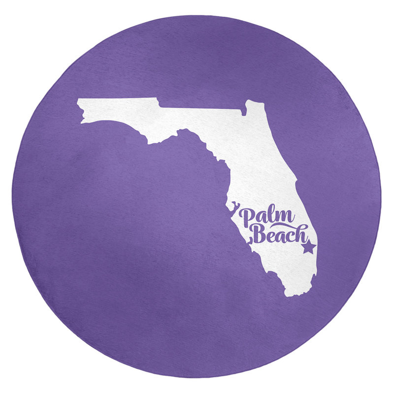 Tapis de poly-chenille en polyester palm beach floride