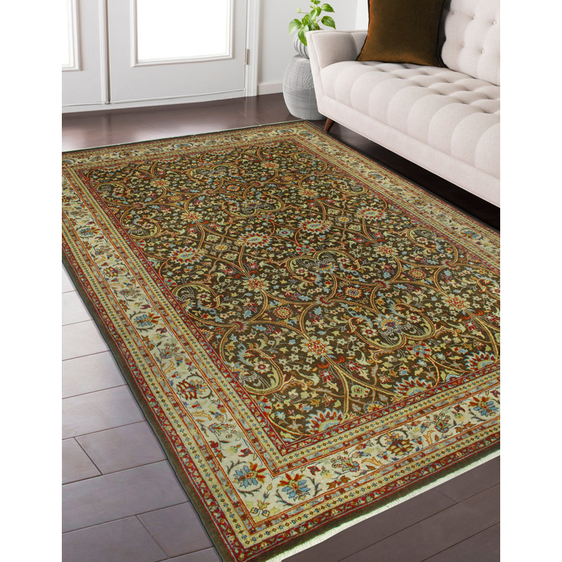 Fine Chobi Aahil Brown Rug