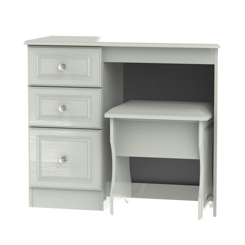 Fully Assembled Asphodèle Dressing Table Set, Cashmere