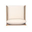 Fauteuil club avec coussins Fielder