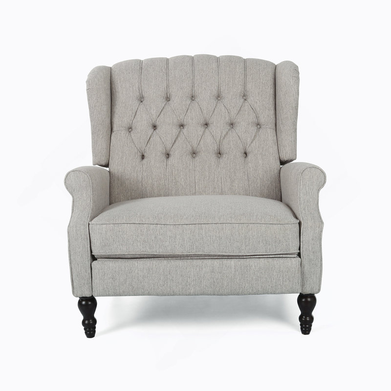 ONE AND HALF SEATER RECLINER, Light Gray