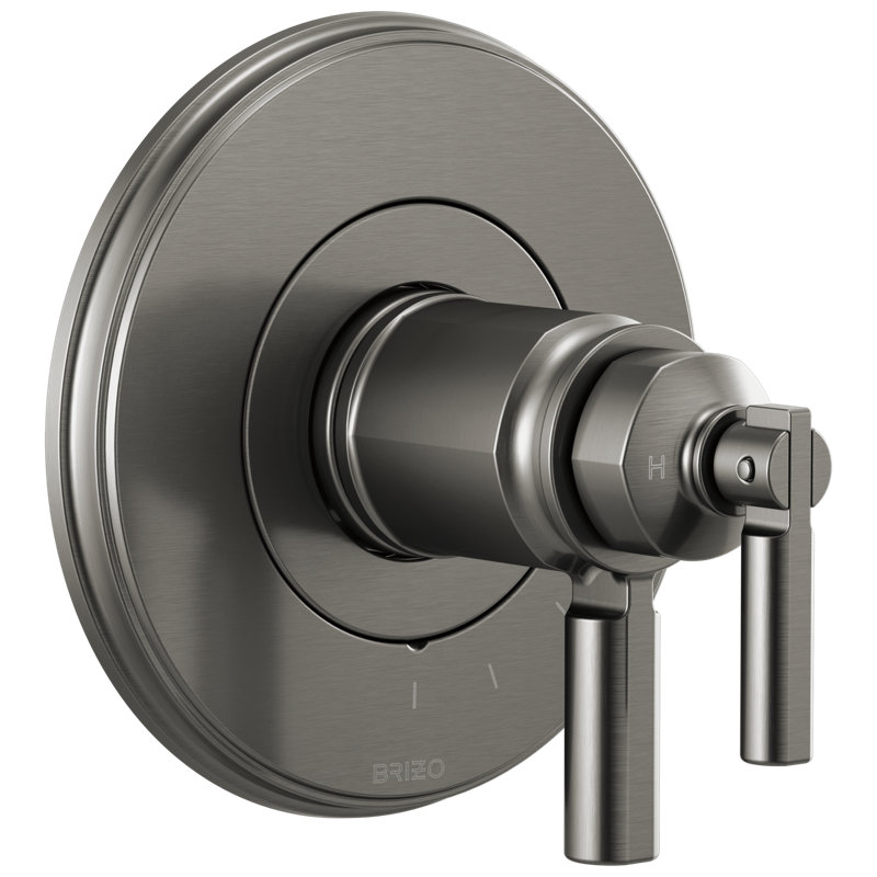 Invari® TempAssure® Thermostatic Valve Only Trim, Luxe Steel