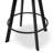 26" Swivel Counter Stool with Solid Wood Back and Upholstered Seat-412297192-412608102-412296050