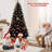 Ebern Designs 8 Halloween Tree Artificial Decoration Tree w/1408 Branch Tips 6 Lighting Modes