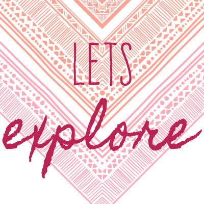 Lets Explore - Wrapped Canvas Print