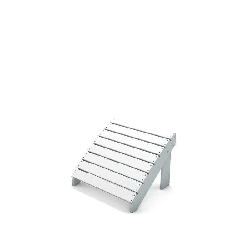 Repose-pieds traditionnel, Blanc