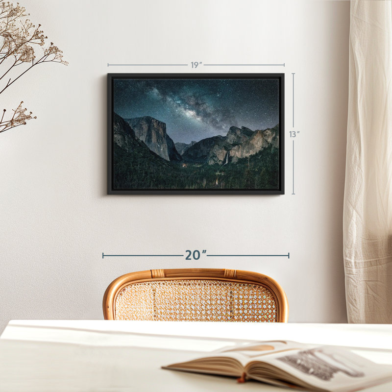 Nature «Stargazing At Yosemite», H 19 po x l 13 po